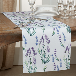 Saro Lifestyle 1127 Lavender Runner