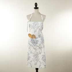Saro Lifestyle 1162 Toile Floral Apron