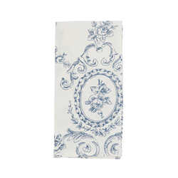 saro lifestyle 1162 Toile Floral Napkin