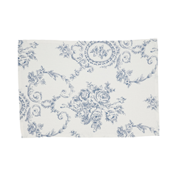 saro lifestyle 1162 Toile Floral Placemat