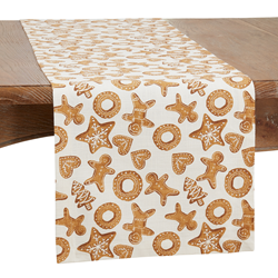 saro lifestyle 1201 Gingerbread Runner