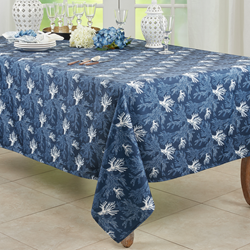 Saro Lifestyle 1204 Sea Coral Tablecloth