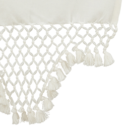 Saro Lifestyle 1220 Braided Tassel Runner