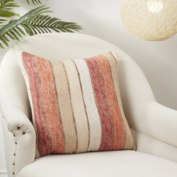 Saro Lifestyle 1222 Striped Pillow