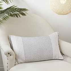 Saro Lifestyle 1229 Kantha Stitch Pillow