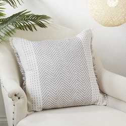 Saro Lifestyle 1229 Kantha Stitch Pillow