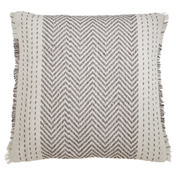 saro lifestyle 1229 Kantha Stitch Pillow
