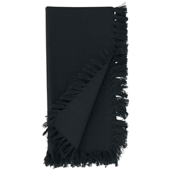 Saro Lifestyle 1234 Fringed Design Napkin
