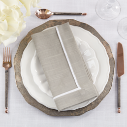 Saro Lifestyle 13257 Classic Pleated Design Napkin