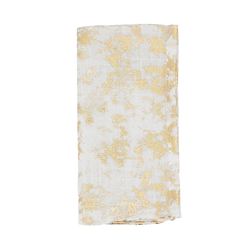 saro lifestyle 1385 Foil Print Design Napkin
