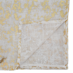 Saro Lifestyle 1385 Foil Print Design Topper