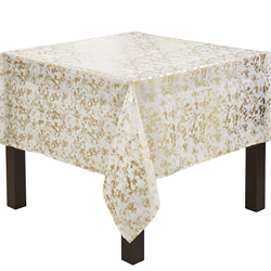 saro lifestyle 1385 Foil Print Design Topper