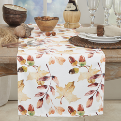 Saro Lifestyle 1411 Acorn And Leaf Runner