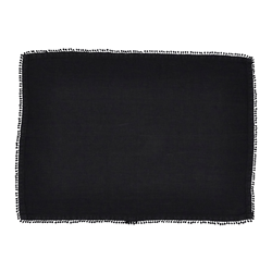 saro lifestyle 15062 Pom Pom Design Placemat