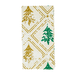 saro lifestyle 151 Christmas Trees Napkin