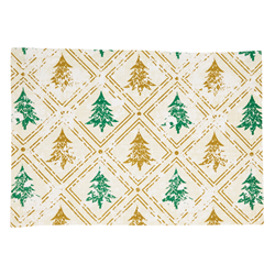 saro lifestyle 151 Christmas Trees Placemat