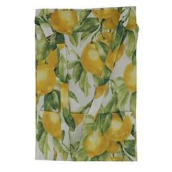 Saro Lifestyle 1528 Printed Lemon Apron