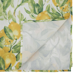 Saro Lifestyle 1528 Printed Lemon Tablecloth