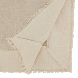 Saro Lifestyle 1588 Double Layer Fringe Placemat