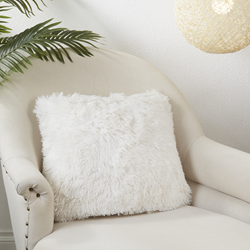 Saro Lifestyle 1601 Classic Faux Fur Pillow