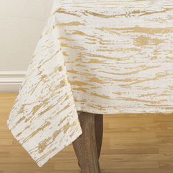 Saro Lifestyle 1612 Distressed Foil Print Topper