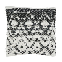 saro lifestyle 1728 Diamond Woven Pillow