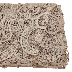 Saro Lifestyle 1738 All Over Lace Tablecloth