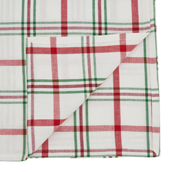 Saro Lifestyle 1783 Plaid Tablecloth
