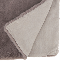 Saro Lifestyle 1798 Faux Fur Rabbit Runner