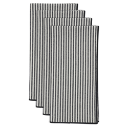 Saro Lifestyle 1800 Striped Napkin