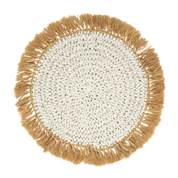 Saro Lifestyle 1814 Rafia Placemat