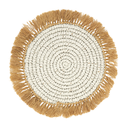 saro lifestyle 1814 Rafia Placemat