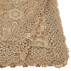 Saro Lifestyle 1819 All Over Lace Tablecloth
