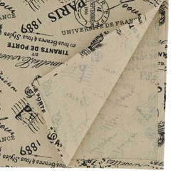 Saro Lifestyle 1889 Paris Printed Topper