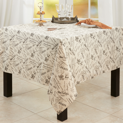 Saro Lifestyle 1889 Paris Printed Topper