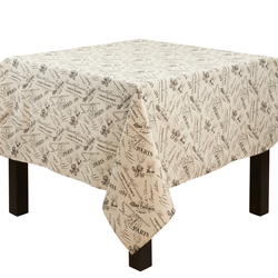 saro lifestyle 1889 Paris Printed Topper