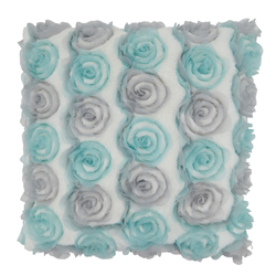 saro lifestyle 1943 Rose Wedding Cake Pillow