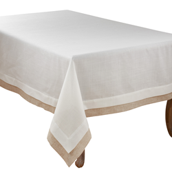 saro lifestyle 1982 Double Layer Tablecloth