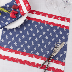 Saro Lifestyle 2022 Americana Placemat