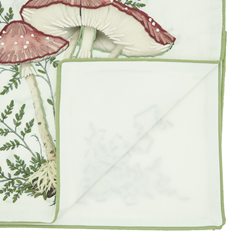 Saro Lifestyle 2036 Embroidered Mushroom Runner