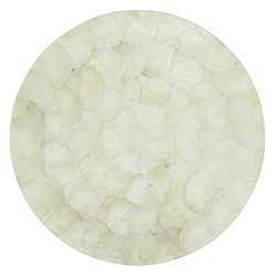 Saro Lifestyle 2052 Capiz Colorburst Placemat