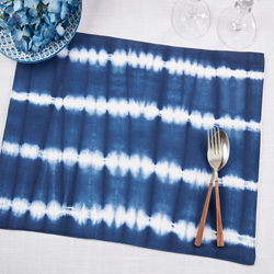 Saro Lifestyle 2093 Tie Dye Stripe Placemat