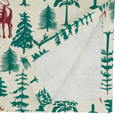 Saro Lifestyle 2109 Deer And Trees Placemat