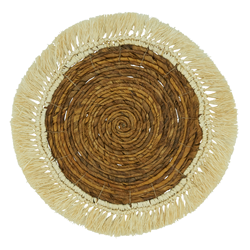 saro lifestyle 2120 Raffia Abaca Placemat