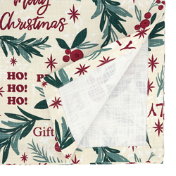 Saro Lifestyle 2128 Holly Christmas Placemat
