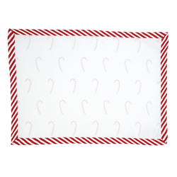 Saro Lifestyle 2198 Candy Cane Placemat