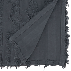 Saro Lifestyle 2446 Fringe Stripe Runner