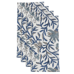 Saro Lifestyle 2521 Block Print Napkin