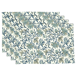 Saro Lifestyle 2521 Block Print Placemat