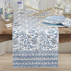 Saro Lifestyle 2521 Block Print Runner